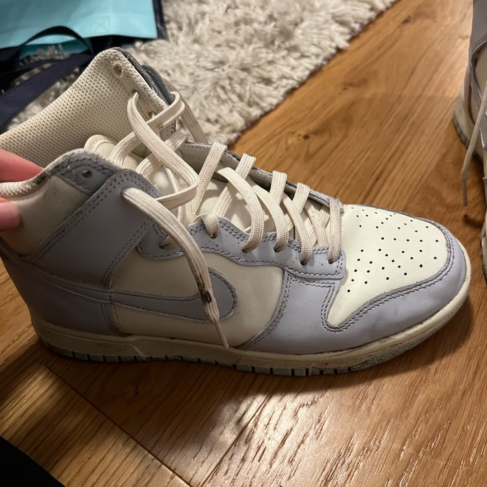 Women’s high dunks “football grey”
